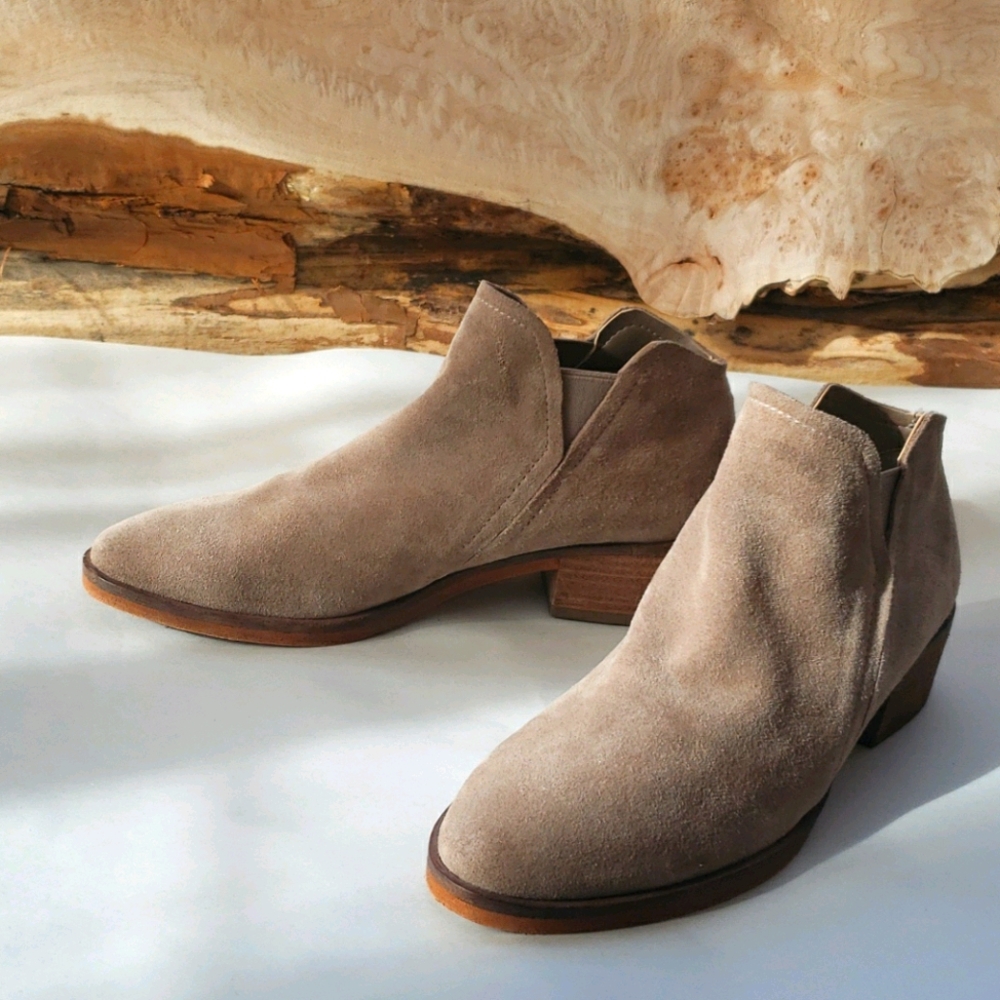 Suede Dolce Vita "Tay" Ankle Booties